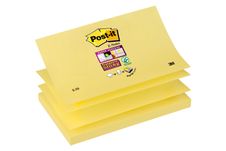 Post-it - Bloc Z-Notes Super Sticky - jaune - 76 x 127 mm