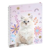 Cahier de textes spiralé Lovely - 17 x 22 cm - disponible dans différentes couleurs - Exacompta