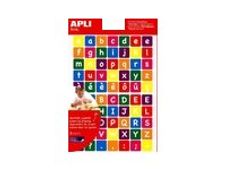 Apli - 3 feuilles gommettes lettres