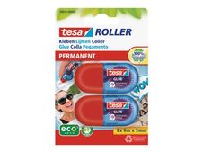 Tesa Mini - 2 Rollers de colle - 5 mm x 6 m - permanent