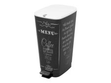 KIS by CEP - Poubelle plastique 45L - noir