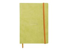 RHODIA Rhodiarama - Carnet souple A5 - 160 pages - ligné - vert anis