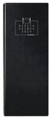 Agenda Horeca - 1 jour sur 2 pages - 14 x 32,5 cm - noir - Brepols