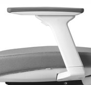 Paire d'accoudoirs fixes pour fauteuil CHARLIE - blanc