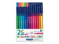 STAEDTLER triplus - 26 Feutres - couleurs assorties