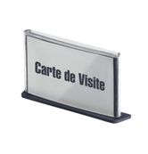 Plaque de signalisation Cinatur - Format carte de visite - Antracite