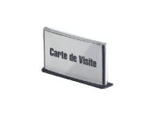 Plaque de signalisation Cinatur - Format carte de visite - Antracite