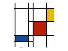 Cloison de séparation EASYSCREEN - L160 x H174 cm - mondrian