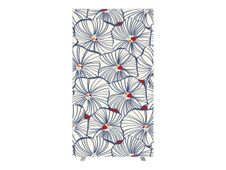 Cloison de séparation EASYSCREEN - L94 x H174 cm - bouquet blanc