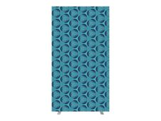 Cloison de séparation EASYSCREEN - L94 x H174 cm - mosaïque bleue