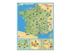 CBG - Carte souple France tourisme - 660 x 845 mm