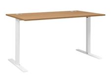 Bureau électrique réglable YES ! - 140 cm - Merisier
