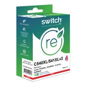 Cartouche remanufacturée Canon PG-540XL/CL-541XL - Pack de 2 - noir, cyan, magenta, jaune - Switch