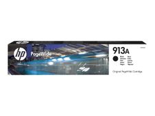 HP 913A - Negro - original - PageWide - cartucho de tinta - para PageWide 352, MFP 377; PageWide Managed MFP P57750, P55250; PageWide Pro 452, 477, 552