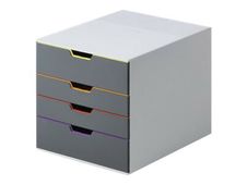 Durable Varicolor - Module de classement 4 tiroirs - multicolore