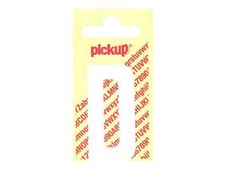 Pickup - Étiquette autocollante - 90 mm - Lettre D - blanc mat