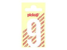 Pickup - Étiquette autocollante - 90 mm - Chiffre 9 - blanc mat