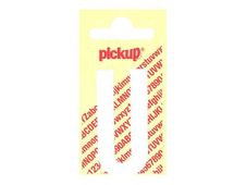 Pickup - Étiquette autocollante - 150 mm - Lettre U - blanc mat