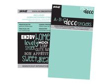 Pickup Déco Anna - Étiquette autocollante 60 mm - Lettre L - blanc