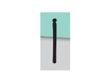 Pickup Déco Mila - Étiquette autocollante 60 mm - Lettre I - noir