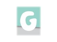 Pickup Déco Emma - Étiquette autocollante 70 mm - Lettre G - blanc