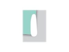 Pickup Déco Emma - Étiquette autocollante 70 mm - Lettre I - blanc