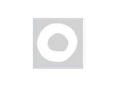 Pickup Déco Emma - Étiquette autocollante 70 mm - Lettre O - blanc