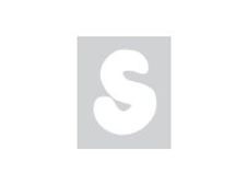 Pickup Déco Emma - Étiquette autocollante 70 mm - Lettre S - blanc