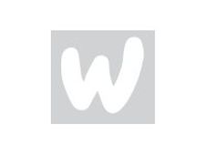 Pickup Déco Emma - Étiquette autocollante 70 mm - Lettre W - blanc