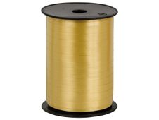 Logistipack - Bolduc brillant - ruban d'emballage 7 mm x 500 m - or