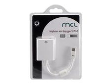 MCL Samar - adaptateur mini DisplayPort (M) vers DVI-I (F)