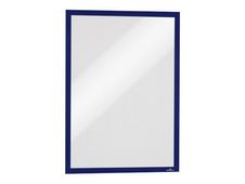 Durable Duraframe - 2 Cadres d'affichage adhésif - A3 - bleu