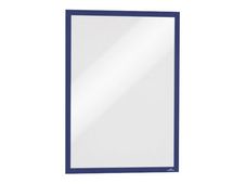 Durable Duraframe Magnetic - 5 Cadres d'affichage magnétiques - A3 - bleu - pour surfaces métalliques