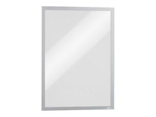Durable Duraframe Magnetic - 5 Cadres d'affichage magnétiques - A3 - argent - pour surfaces métalliques
