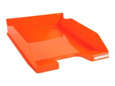 Exacompta COMBO Glossy - Corbeille à courrier orange