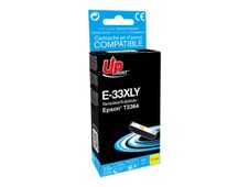 UPrint E-33XLY - 11 ml - XL - amarillo - compatible - caja - refabricado - cartucho de tinta (alternativa para: Epson 33XL, Epson T3364) - para Epson Expression Home XP-830; Expression Premium XP-530, 540, 630, 635, 640, 645, 830, 900