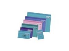 Snopake Zippa-Bag S - 5 Pochettes renforcées zippées - format enveloppes DL - coloris assortis