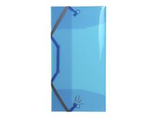 Exacompta Iderama PP - Chemise polypro à rabats - format chéquier 25 x 12 cm - disponible dans différentes couleurs