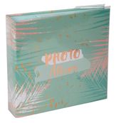 Exacompta - Album photo à pochettes - 200 photos 10 x 15 cm - 22.5 x 22 cm - pastel tropic