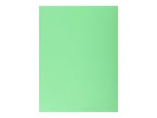 Exacompta Super 210 - 50 Chemises 1 rabat - 210 gr - vert