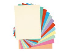 Exacompta Super 210 - 100 Chemises - 210 gr - couleurs assorties