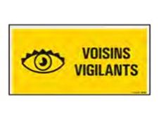 Pickup - Panneau de signalisation - 300 x 150 mm - Voisins vigilants