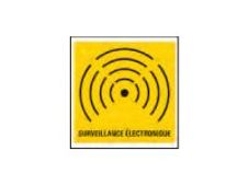 Pickup - Pictogramme - Surveillance électronique - 150 x 150 mm