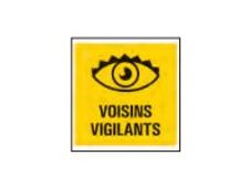 Pickup - Pictogramme - Voisins vigilants - 150 x 150 mm