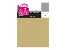 Pickup - Carton de lin - A4 (210 x 297 mm) - 215 g/m² - 10 feuilles - sable