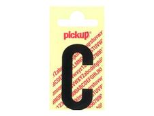 Pickup - Étiquette autocollante - 150 mm - Lettre C - noir mat