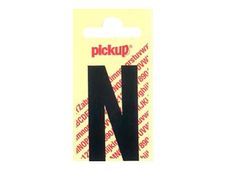 Pickup - Étiquette autocollante - 150 mm - Lettre N - noir mat