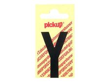 Pickup - Étiquette autocollante - 150 mm - Lettre Y - noir mat