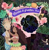 Pochette cartes à gratter fluo