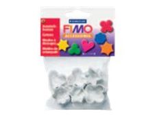 FIMO - 6 emportes pièces  - assortis - 2 à 3 cm